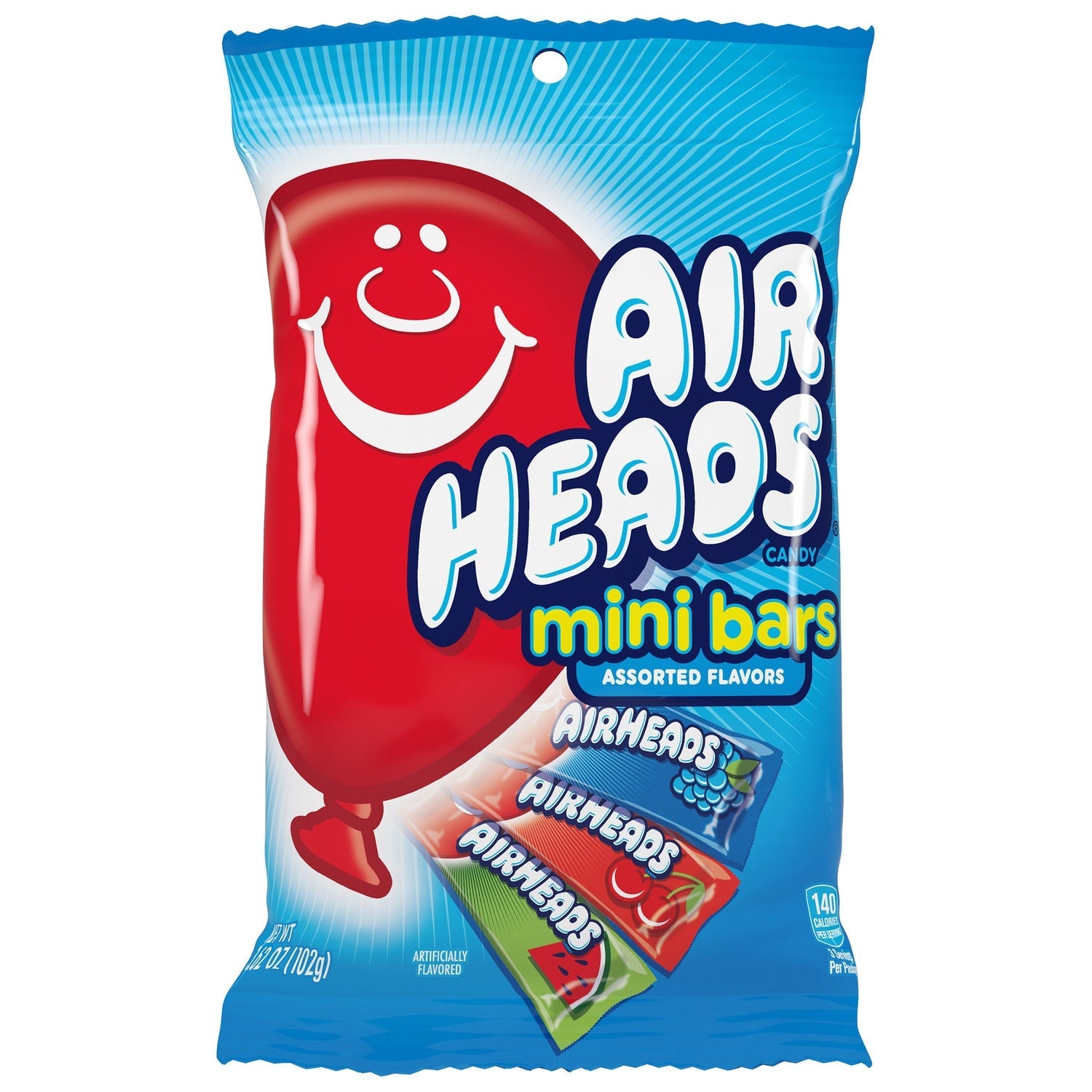 Airheads Assorted Mini Candy Bars, 3.62 oz. Packs