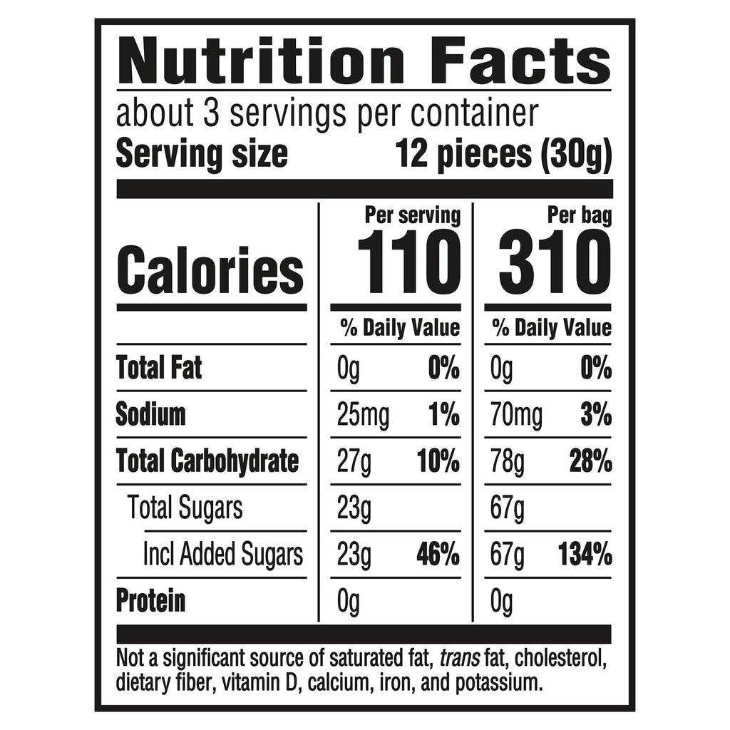 Sour Patch Kids Glow Ups Strawberry-Watermelon Soft &amp; Chewy Candy, 3.08 oz.