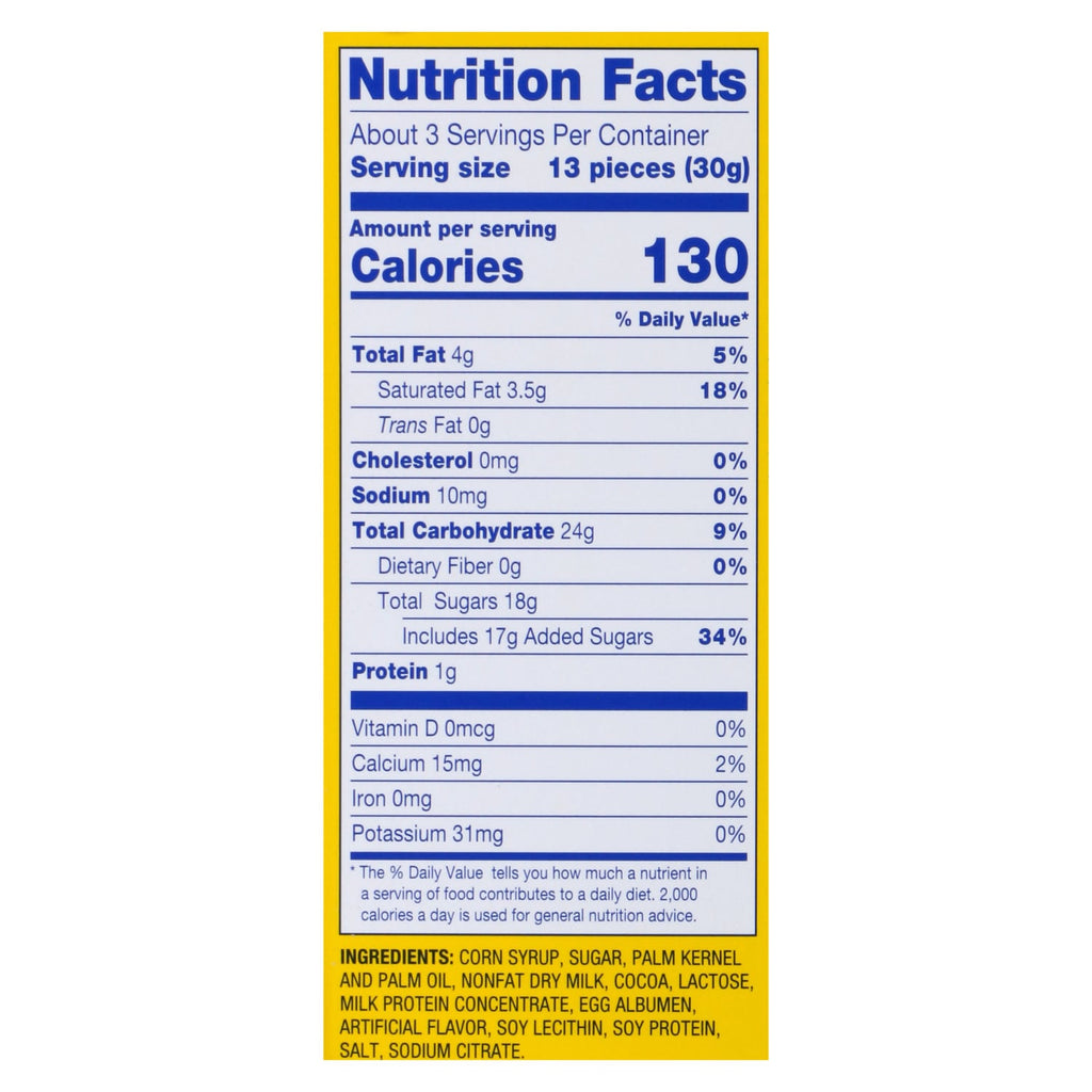 Charleston Chew Mini Vanilla Candy 3.5 oz