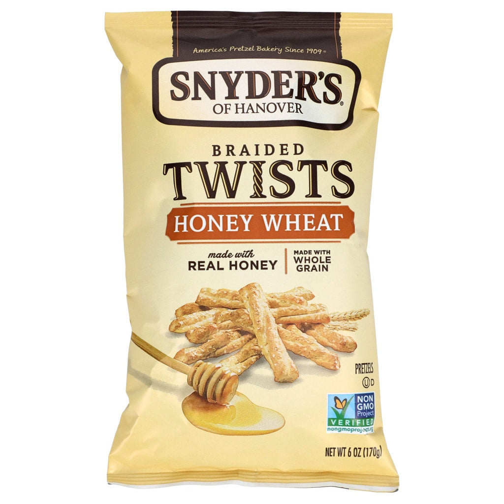 Snyder's Honey Wheat Braided Pretzel Twists, 1-ct.