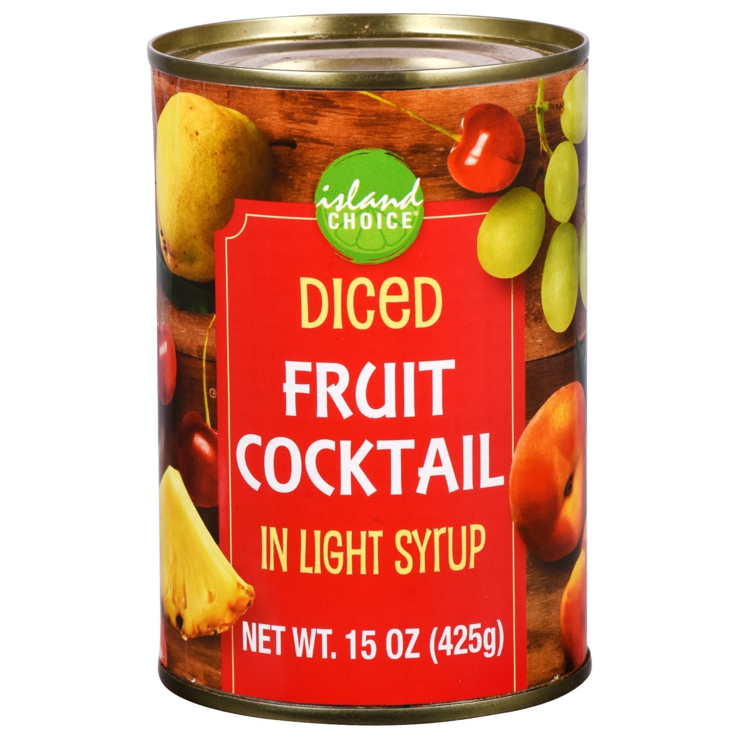 Island Choice Diced Fruit Cocktail, 15-oz. Cans