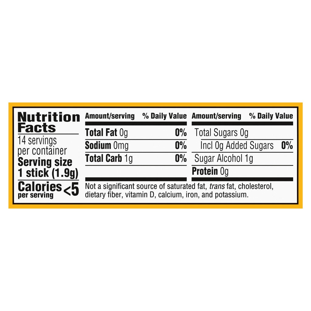 Trident Pineapple Twist Sugar Free Gum, 14-pc Pack.