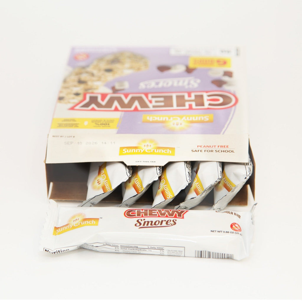 Sunny Crunch Chewy Smores Granola Bars, 6-pc Pack.