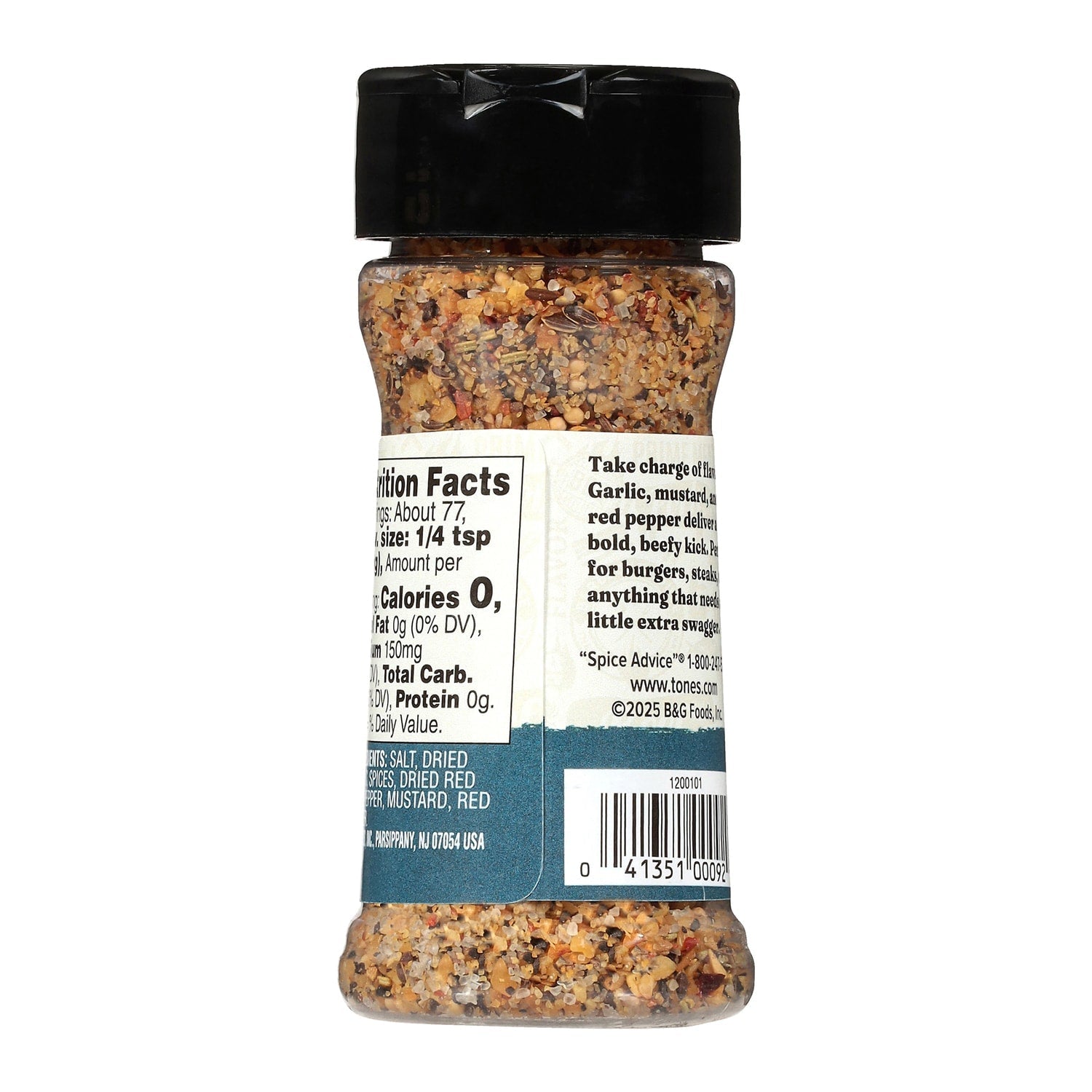 Tone Brothers Seasoning - Beef Chief, 2.5 oz.