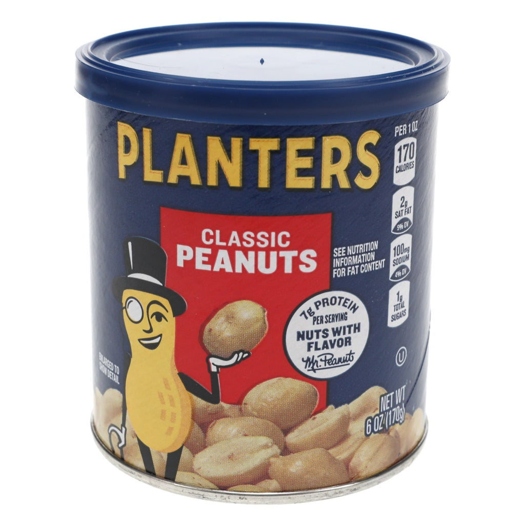 Planters Classic Peanuts, 6 oz. Containers