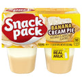 Snack Pack Banana Cream Pie Pudding, 2-pc Pack.