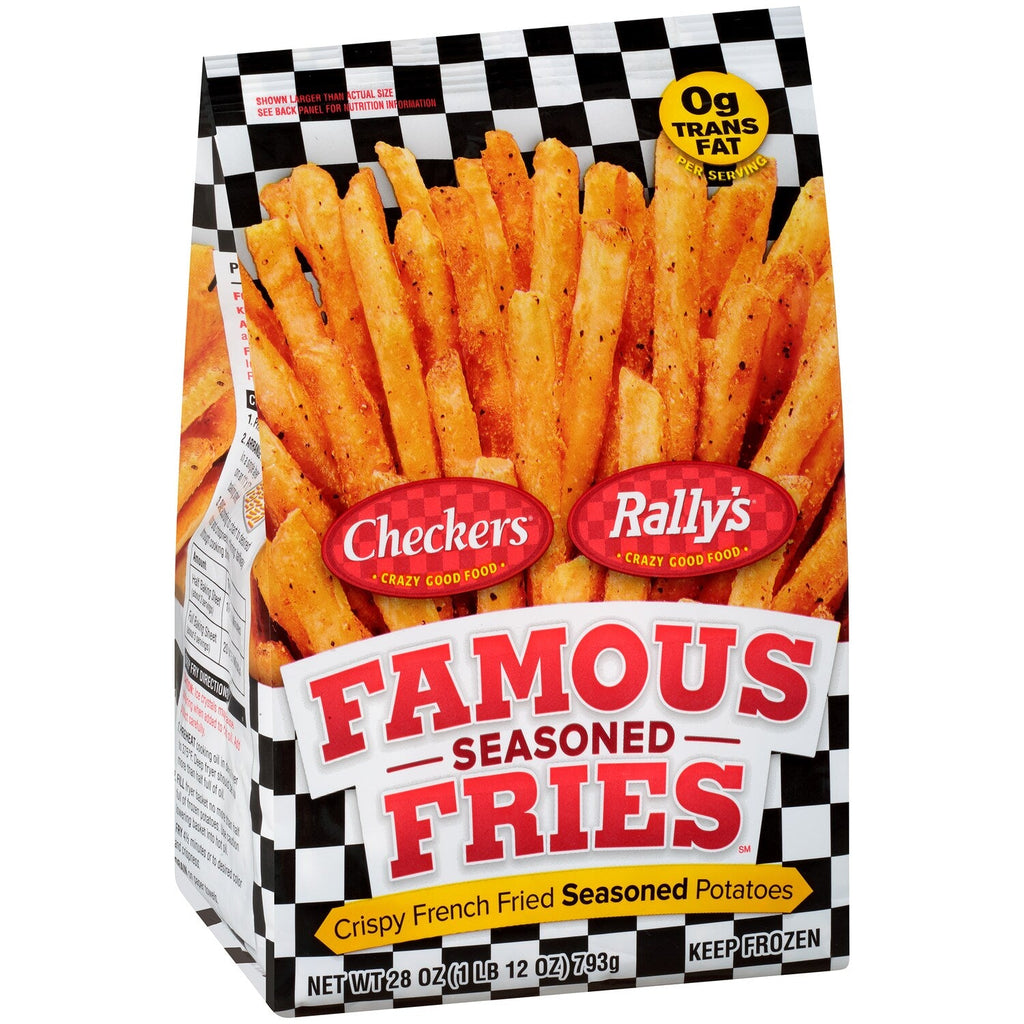 Checkers Rally's Famous Seasoned Fries, 28-oz. Bag