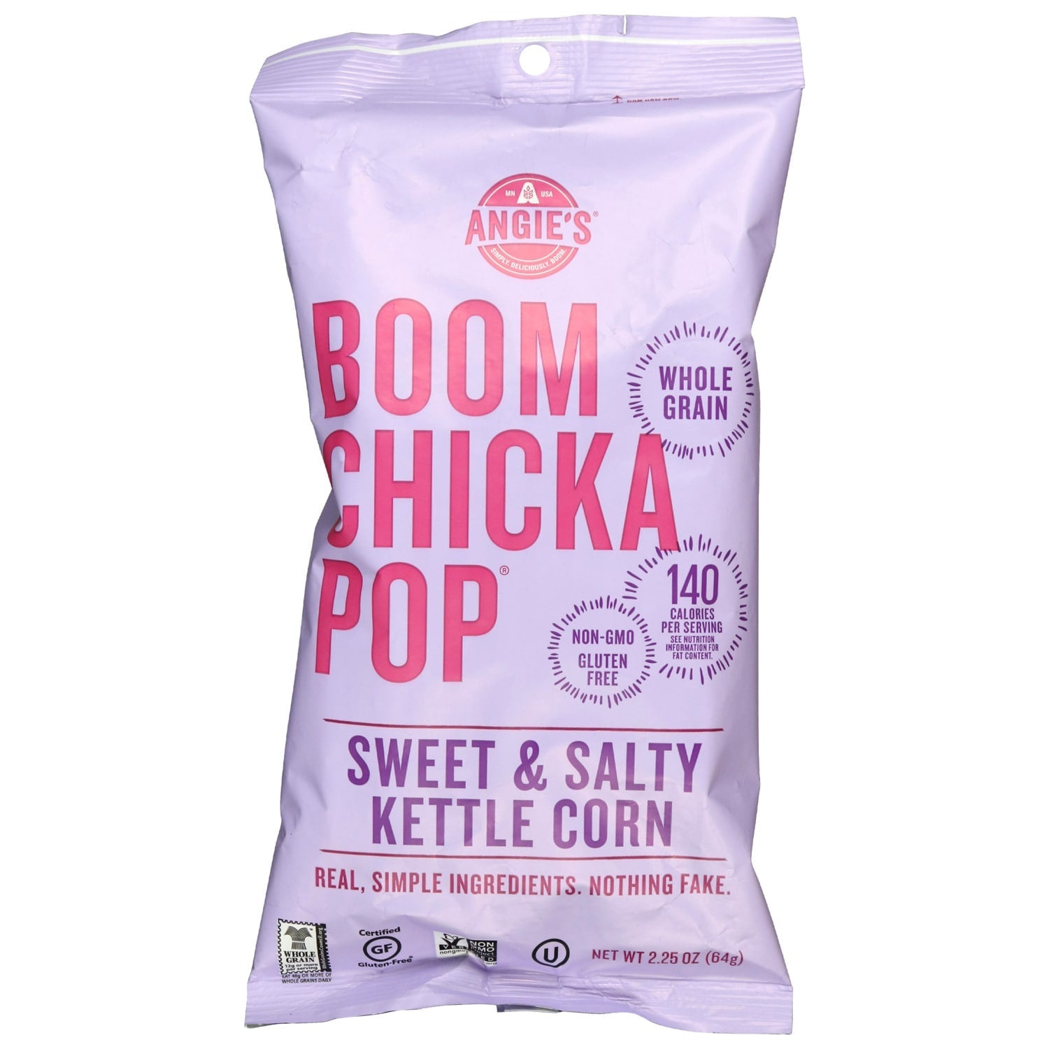 Conagra Brands Angie's Boomchickapop - Sweet &amp; Salty Kettle Corn, 2.25 oz.