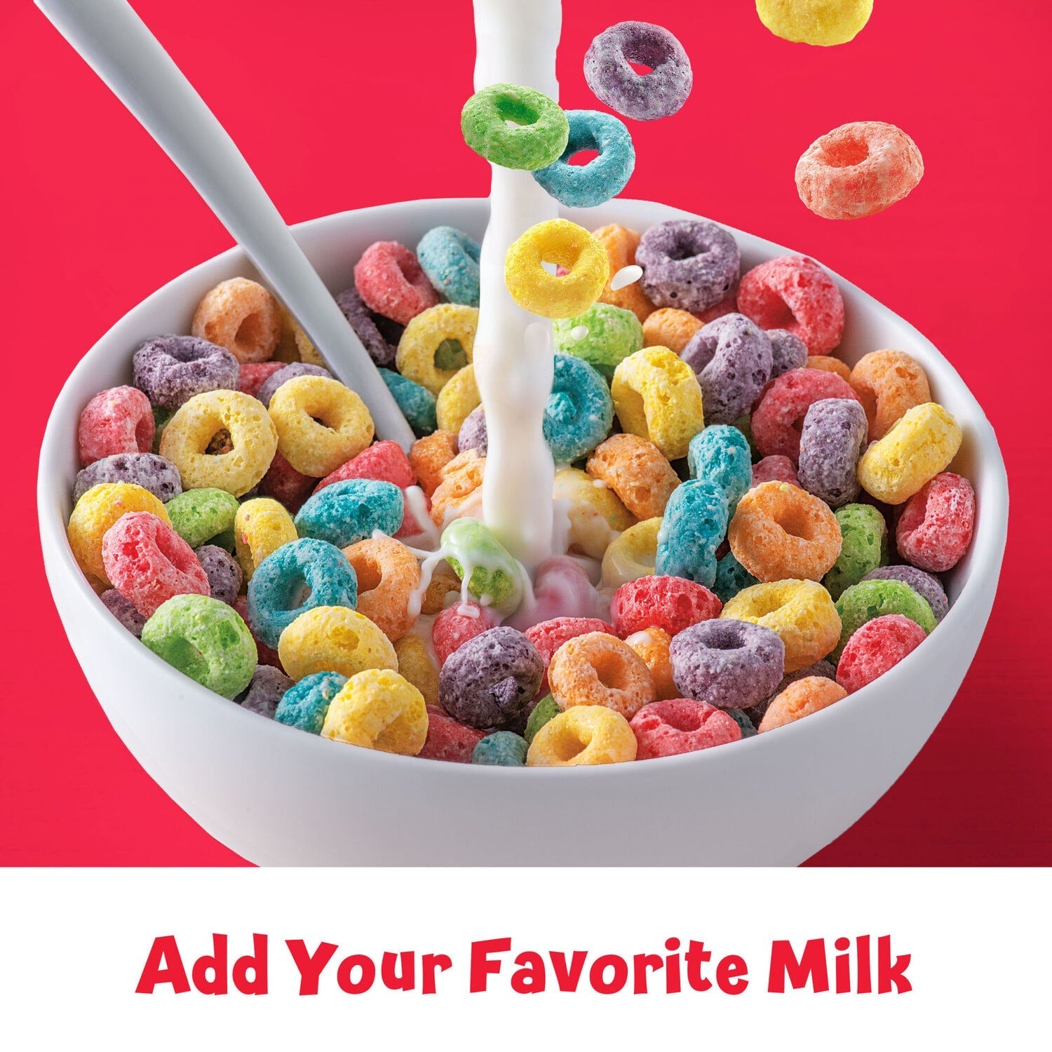 Kellogg's Froot Loops Breakfast Cereal Cup, 1-ct.
