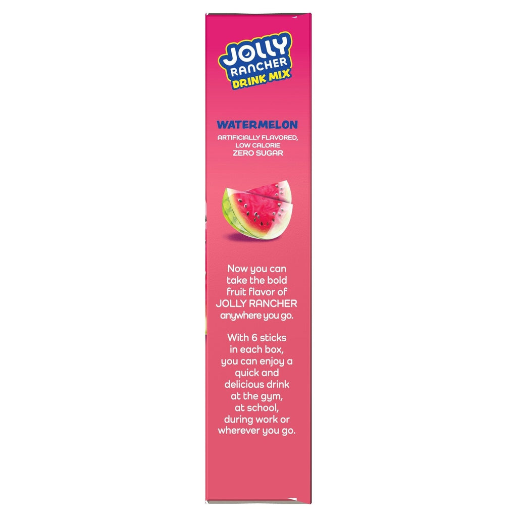 Jolly Rancher Watermelon-flavored Drink Mix, 6-pc Pack.