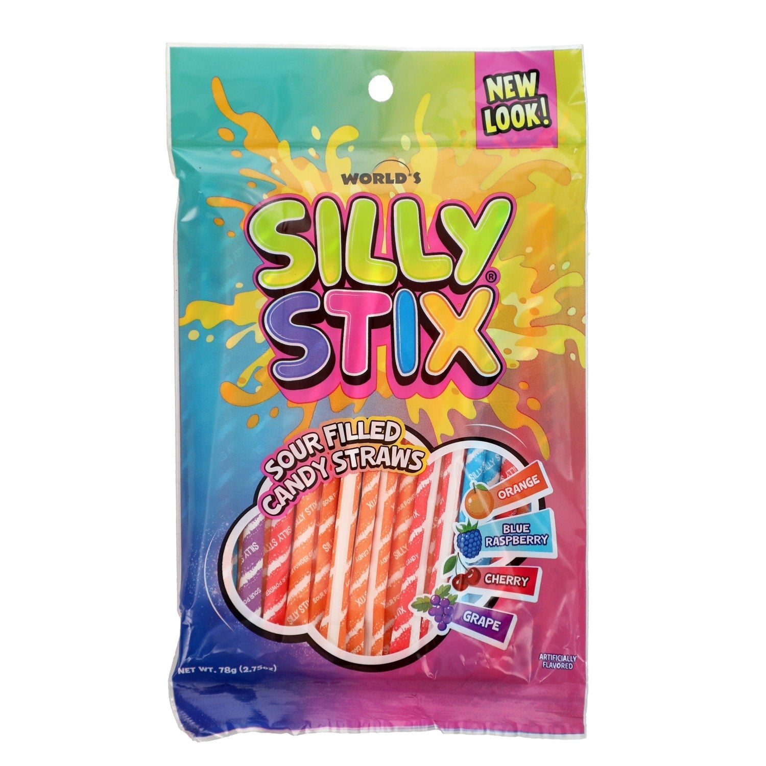 Silly Stix Candy Straws, 2.7 oz. Bag