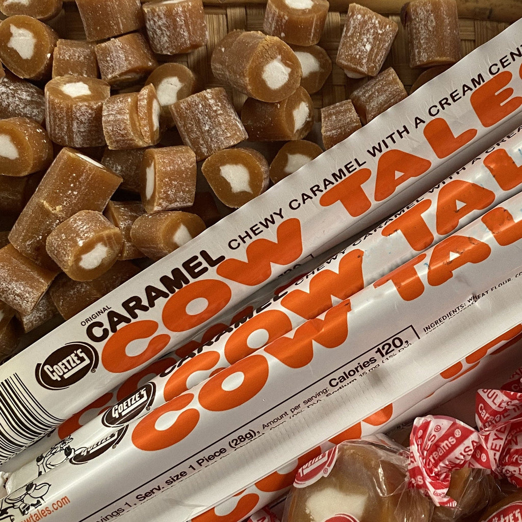 Goetze's Caramel Cow Tales Minis, 4-oz. Bags