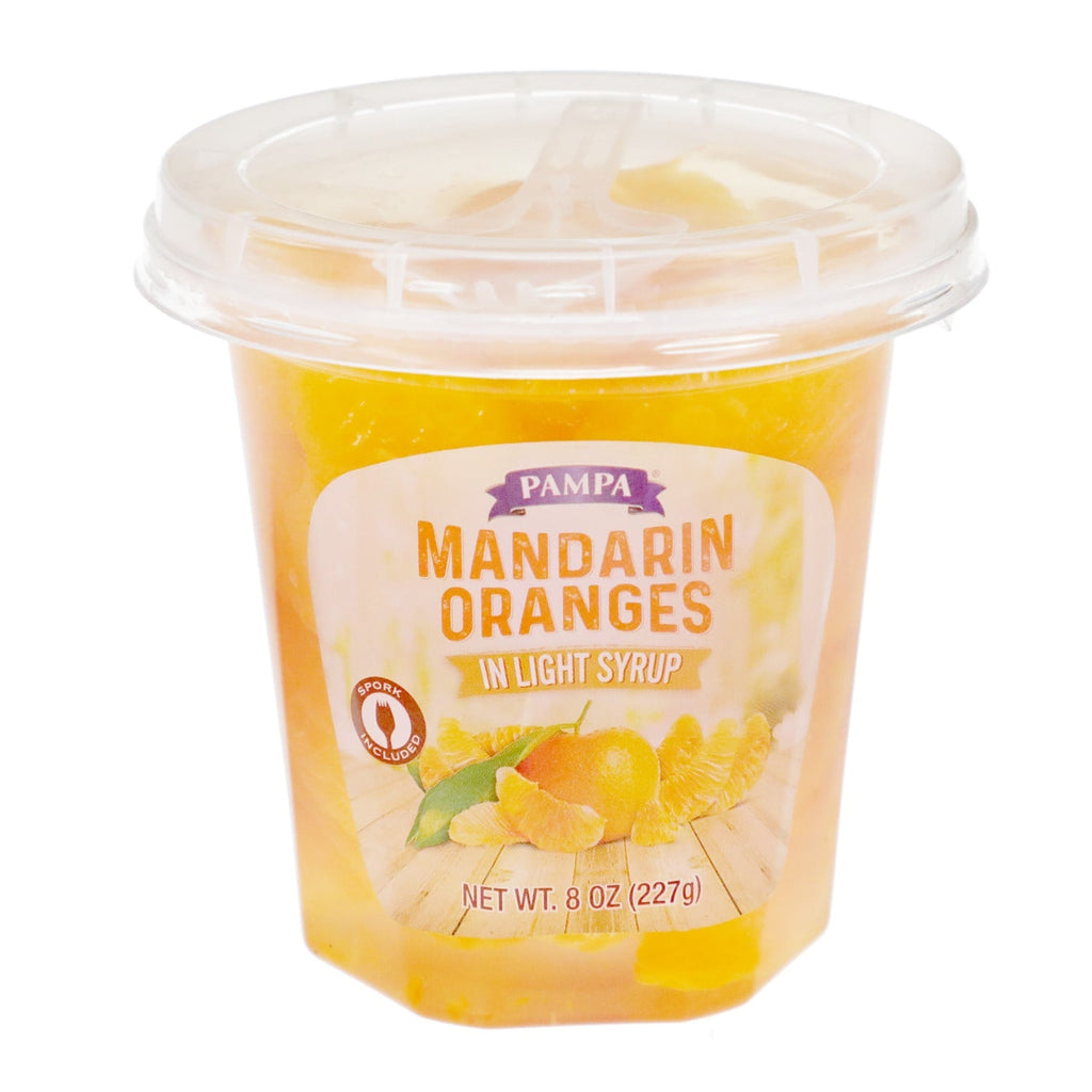 Pampa Mandarin Oranges In Light Syrup, 8 oz.
