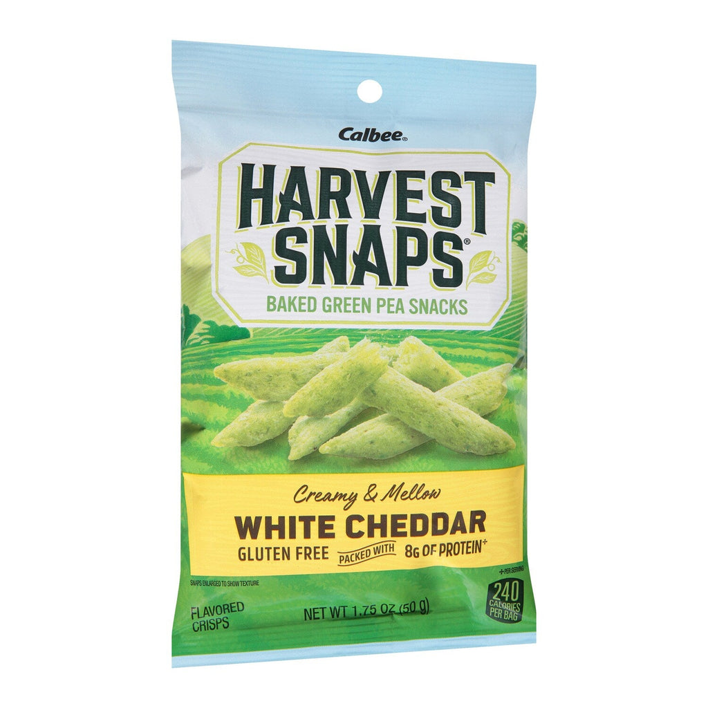 Harvest Snaps Baked White Cheddar Green Pea Snacks, 1-ct.