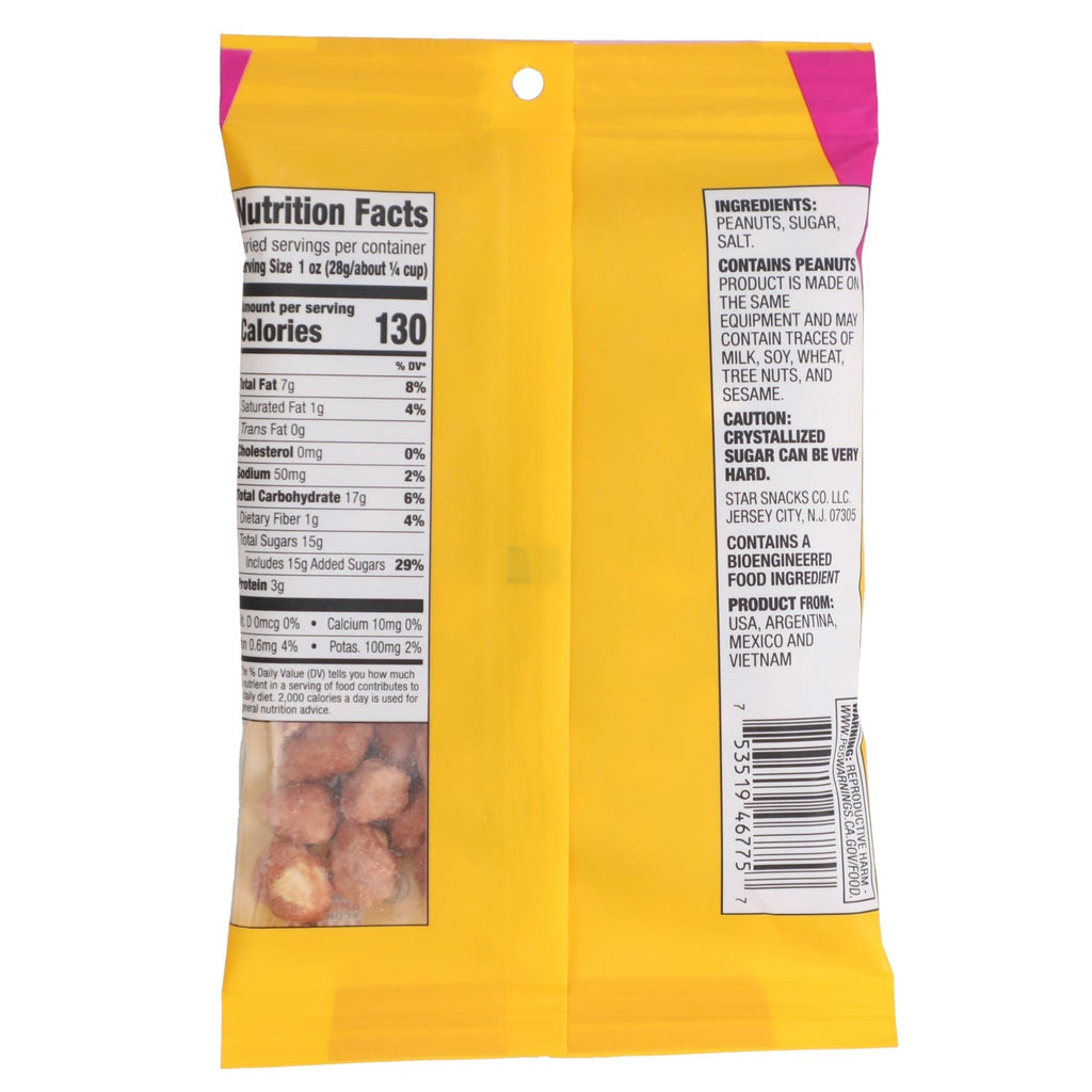 Star Snacks Kettle Cooked Toffee Peanuts, 1-ct.