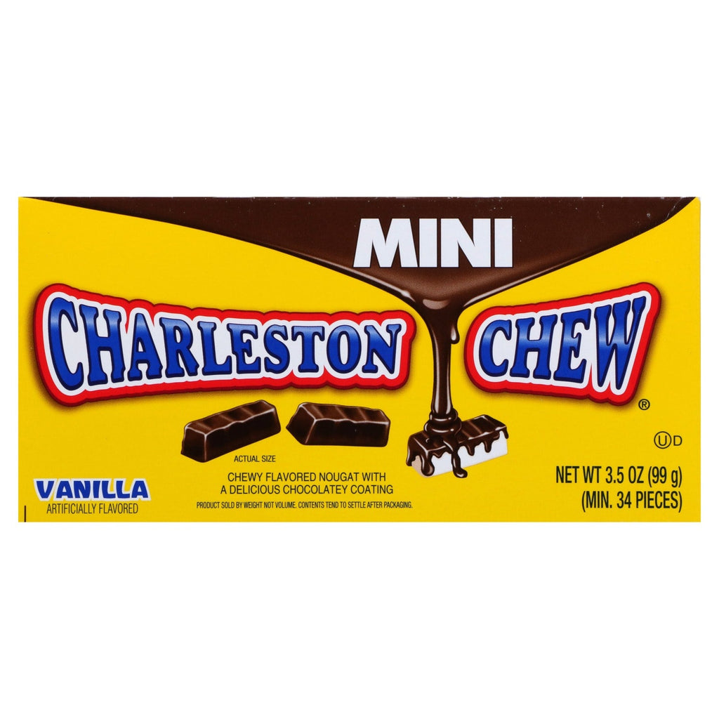 Charleston Chew Mini Vanilla Candy 3.5 oz