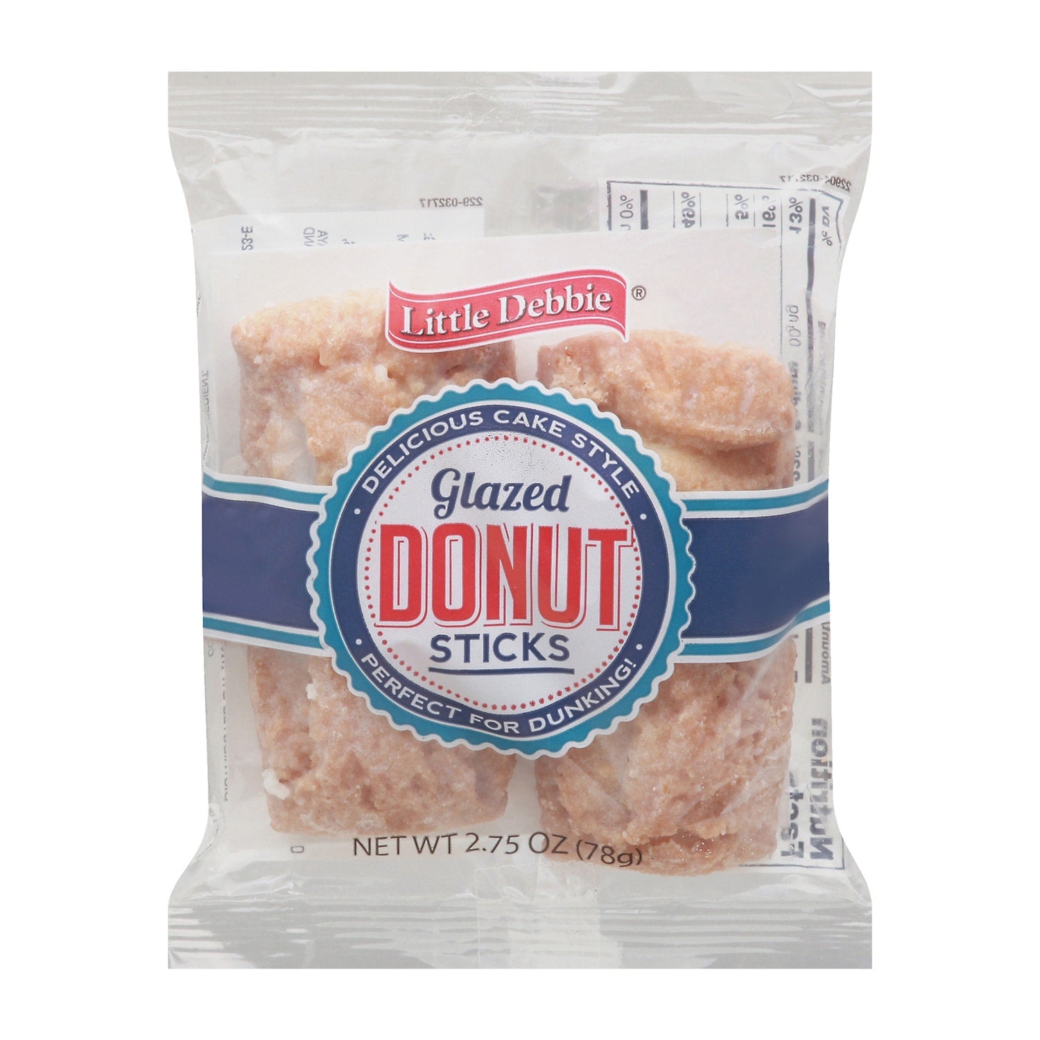 Little Debbie Glazed Donut Sticks, 2-pc Pack.