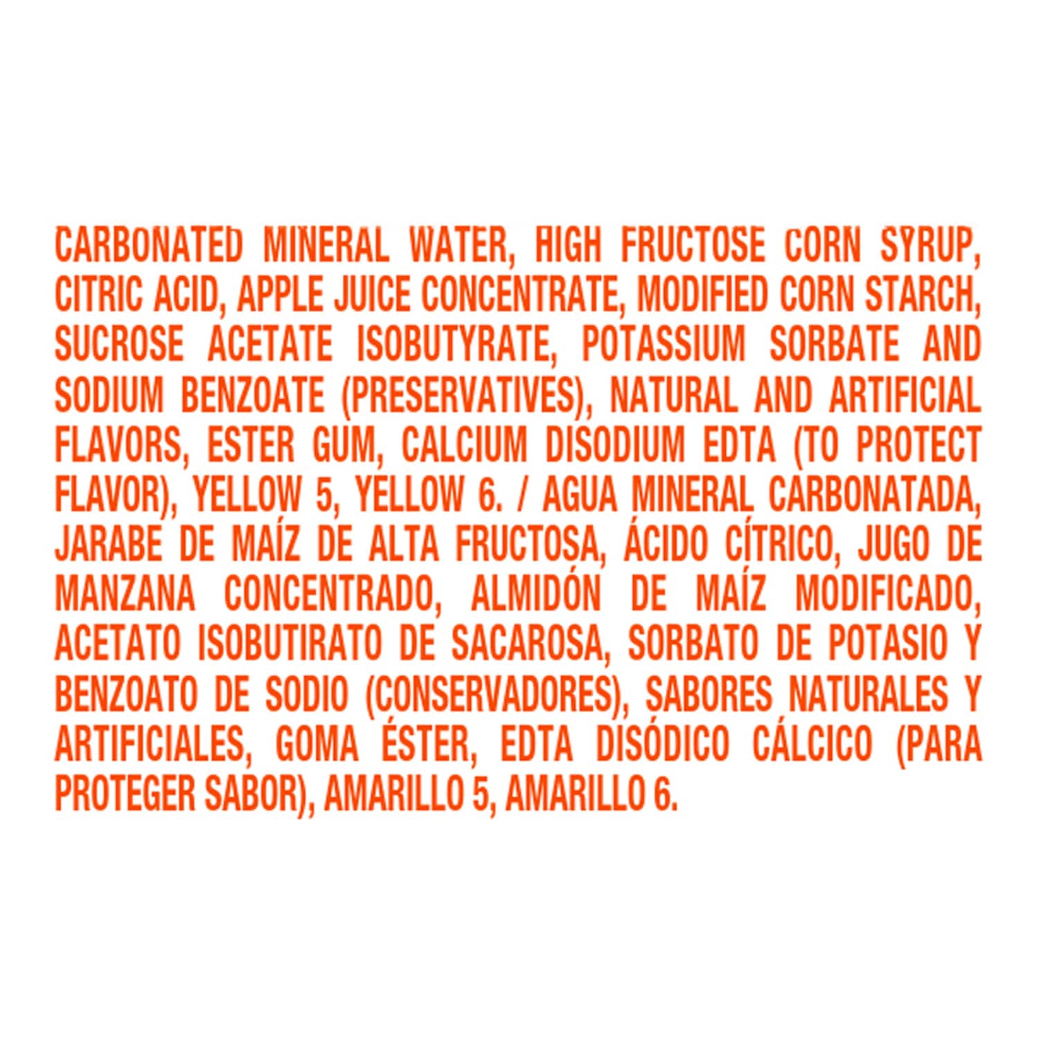 Penafiel Naranjada Mineral Spring Water, 1-ct.
