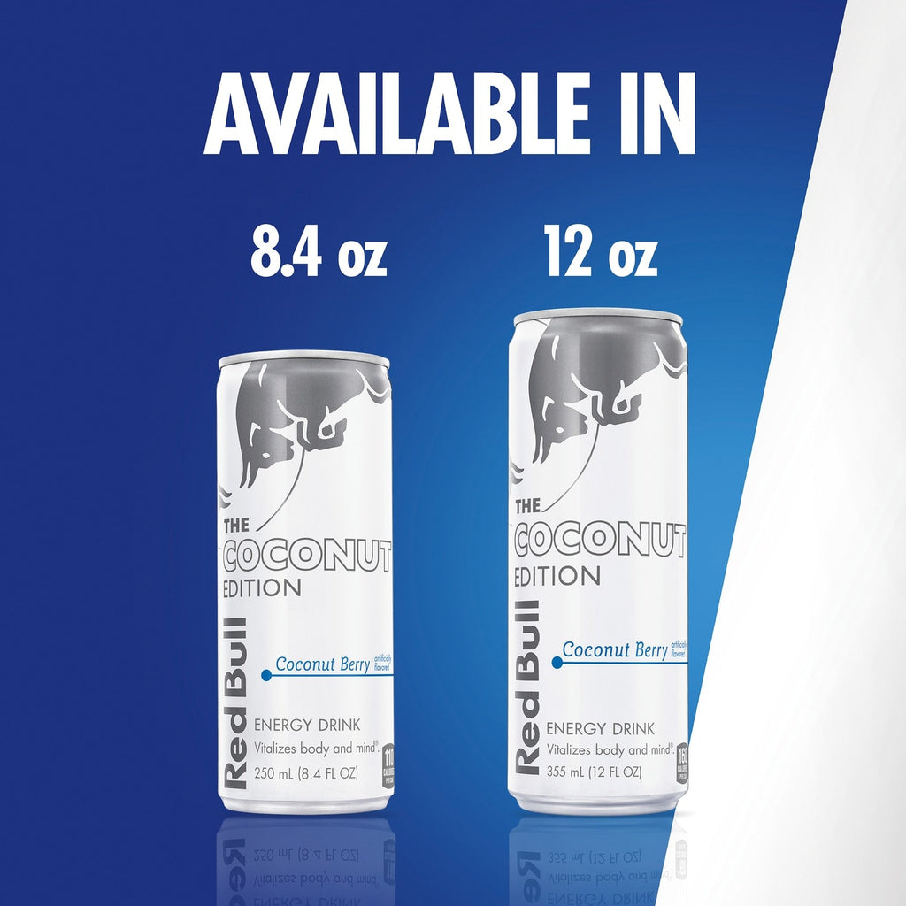Red Bull Coconut Edition Coconut Berry Flavored Energy Drink, 1-ct.