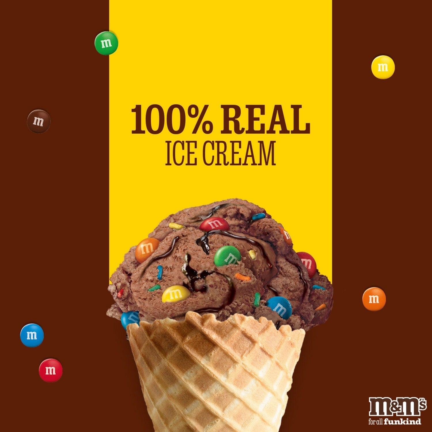 Mars M&amp;M'S Chocolate Ice Cream, 14 oz.