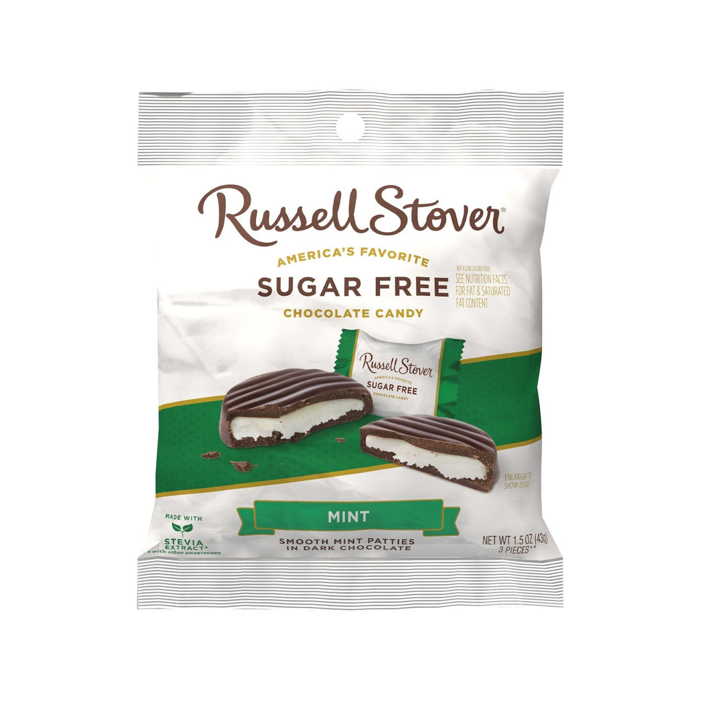 Russell Stover Sugar Free Mint Chocolate Candy, 1-ct.