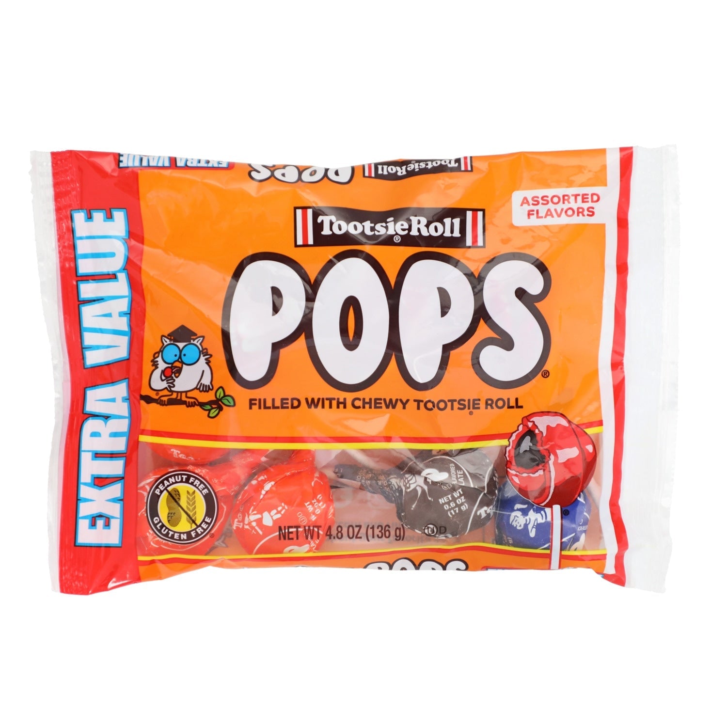 Tootsie Pops Extra Value Bag, 5.4 oz., 1 ct.