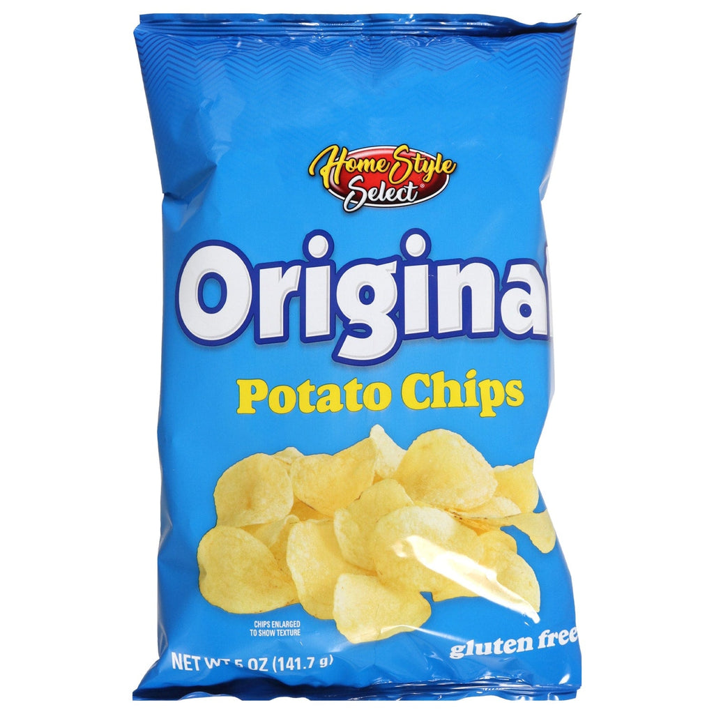 Home Style Select Original Potato Chips, 5-oz.