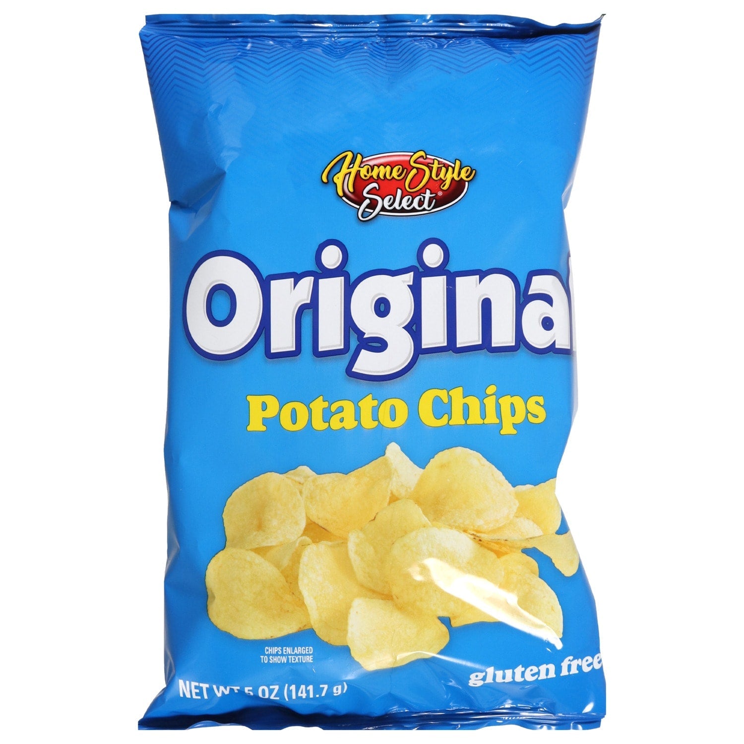 Home Style Select Original Potato Chips, 5-oz.
