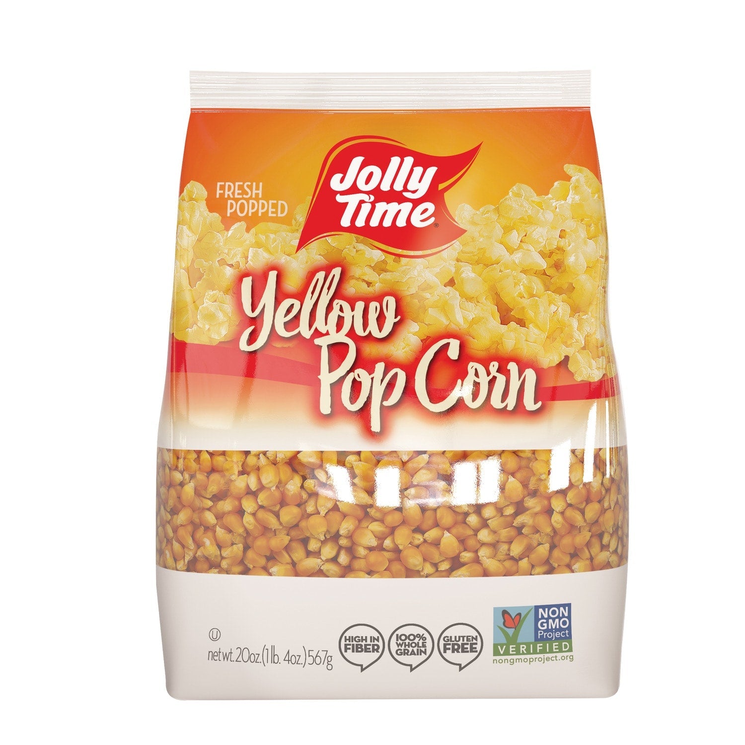 Jolly Time Yellow Popcorn Kernels, 20-oz.