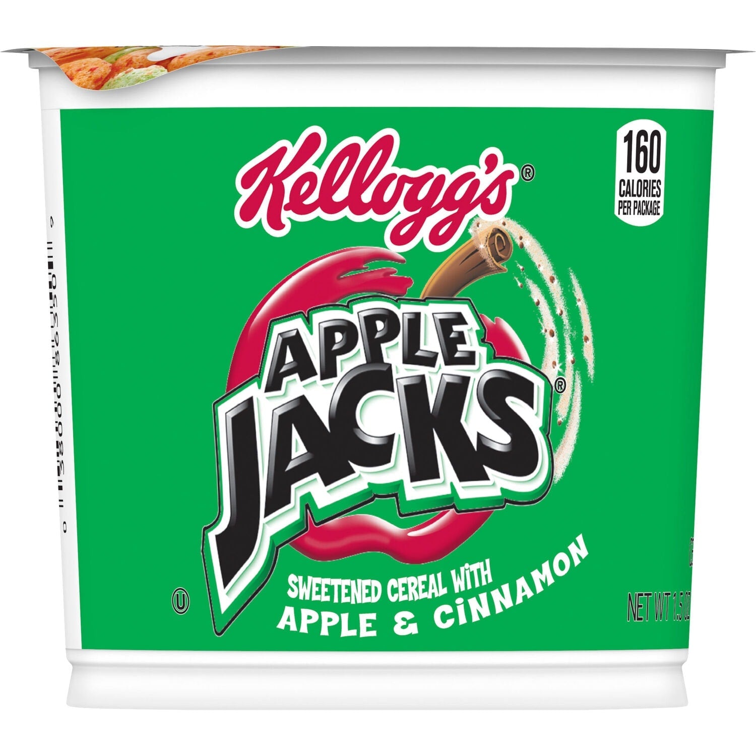 Kellogg's Original Apple Jacks Cereal Cup, 1-ct.