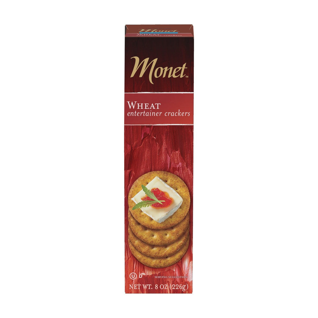 Monet Wheat Entertainment Crackers, 1 ct.