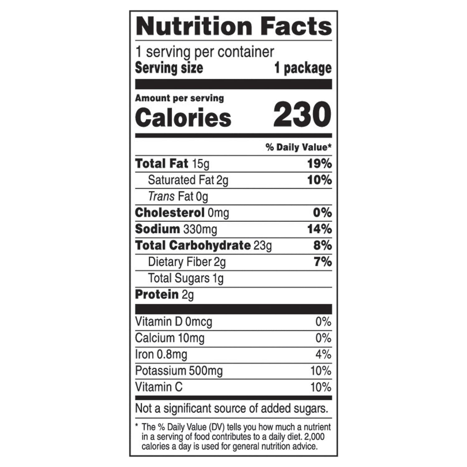Layâs Salt &amp; Vinegar Flavored Potato Chips, 1.5 oz. Bag