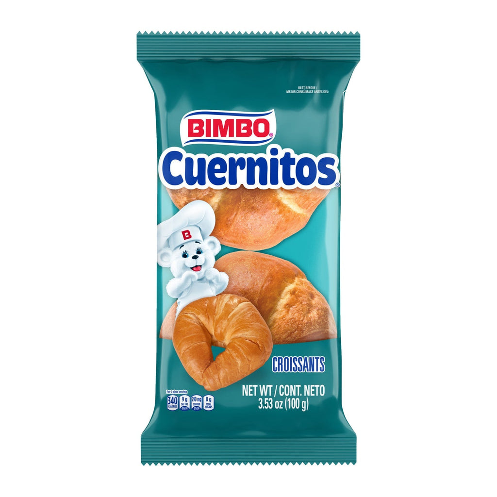 Bimbo Cuernitos Croissants, 2-pc Pack.