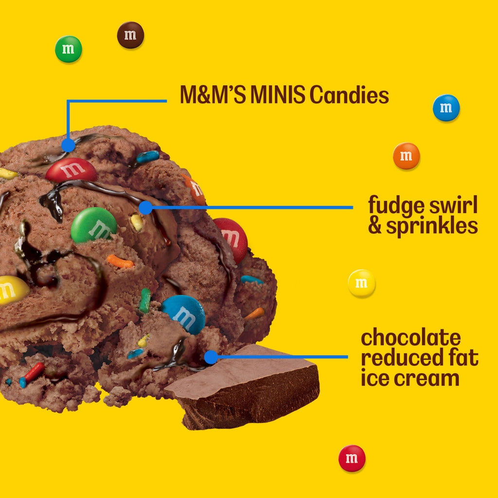 Mars M&amp;M'S Chocolate Ice Cream, 14 oz.
