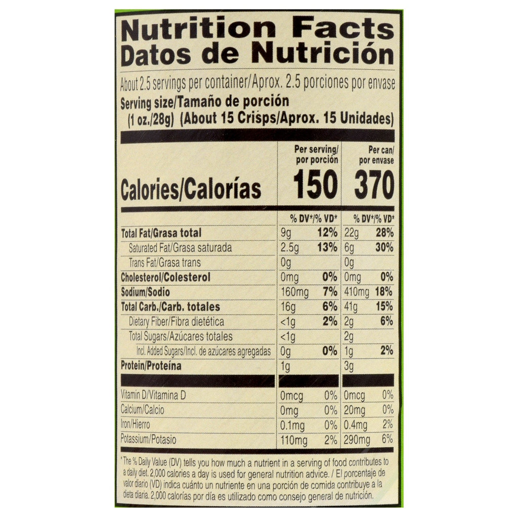 Kellogg's Pringles Grab &amp; Go Sour Cream &amp; Onion Chips, 2.5-oz. Canisters