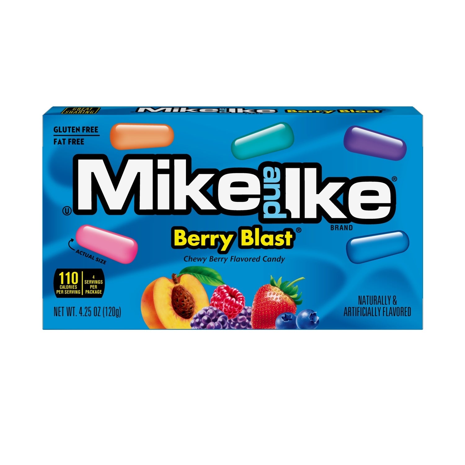 Mike And Ike Candy - Berry Blast, 4.25 oz.