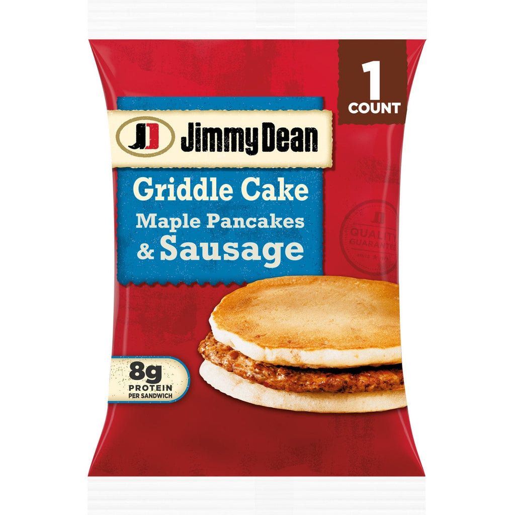 Jimmy Dean Maple Pancake and Sausage Griddle Cake Sandwich, 4-ct. Pack