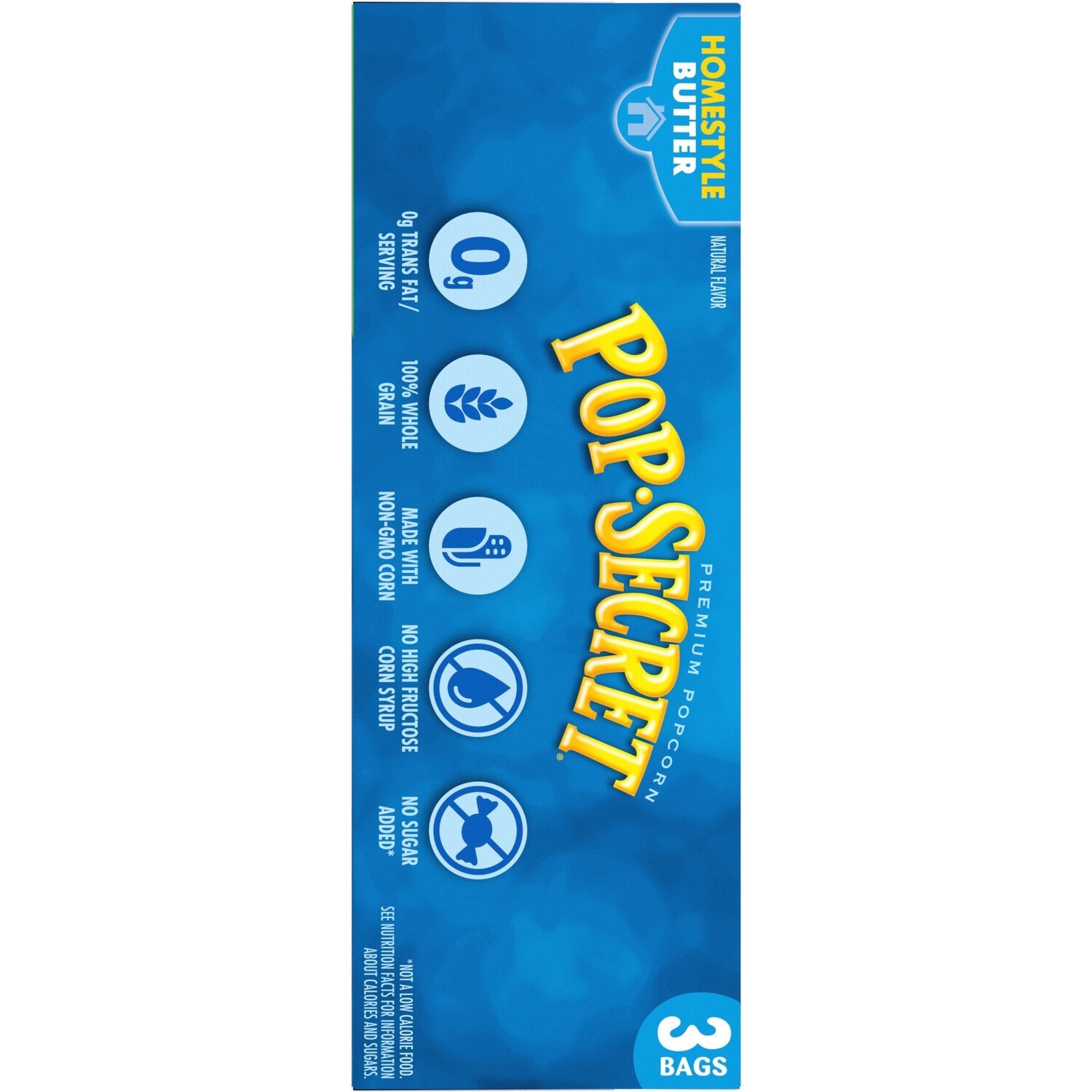 Pop Secret Popcorn Homestyle Butter Microwave Popcorn, 3 ct.