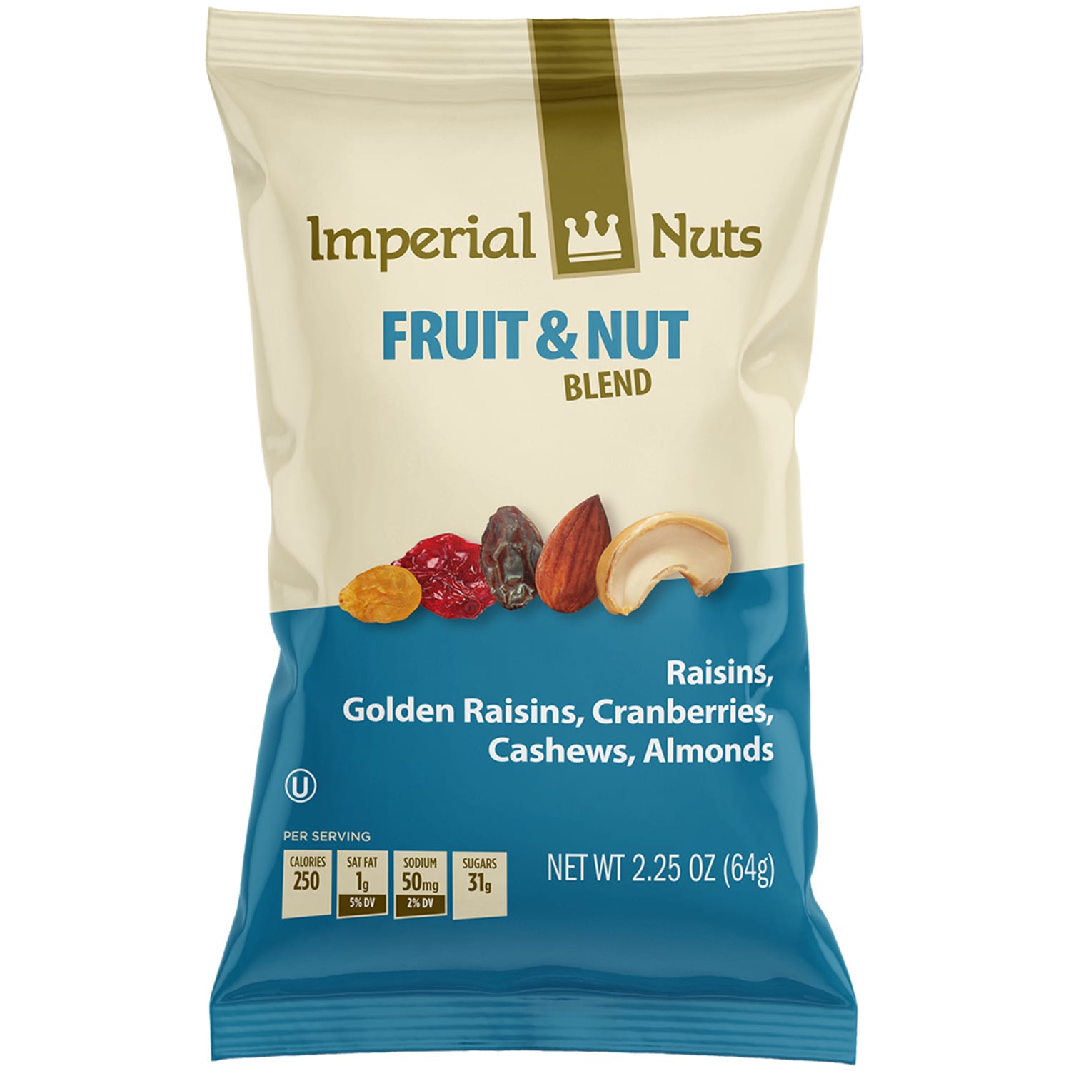 Imperial Nuts Fruit and Nut Blend, 2.25-oz. Bags