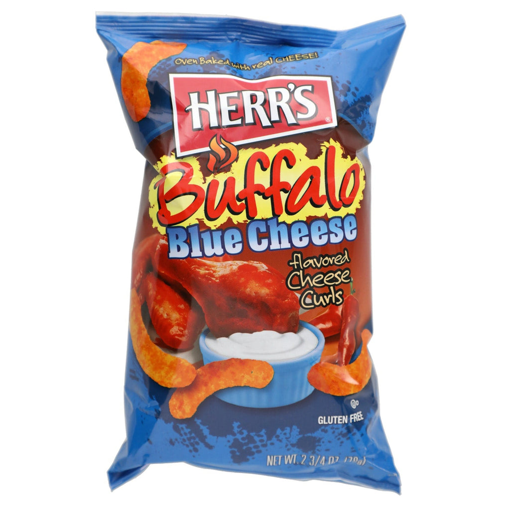 Herrâs Buffalo Blue Cheese Curls 2.75 oz