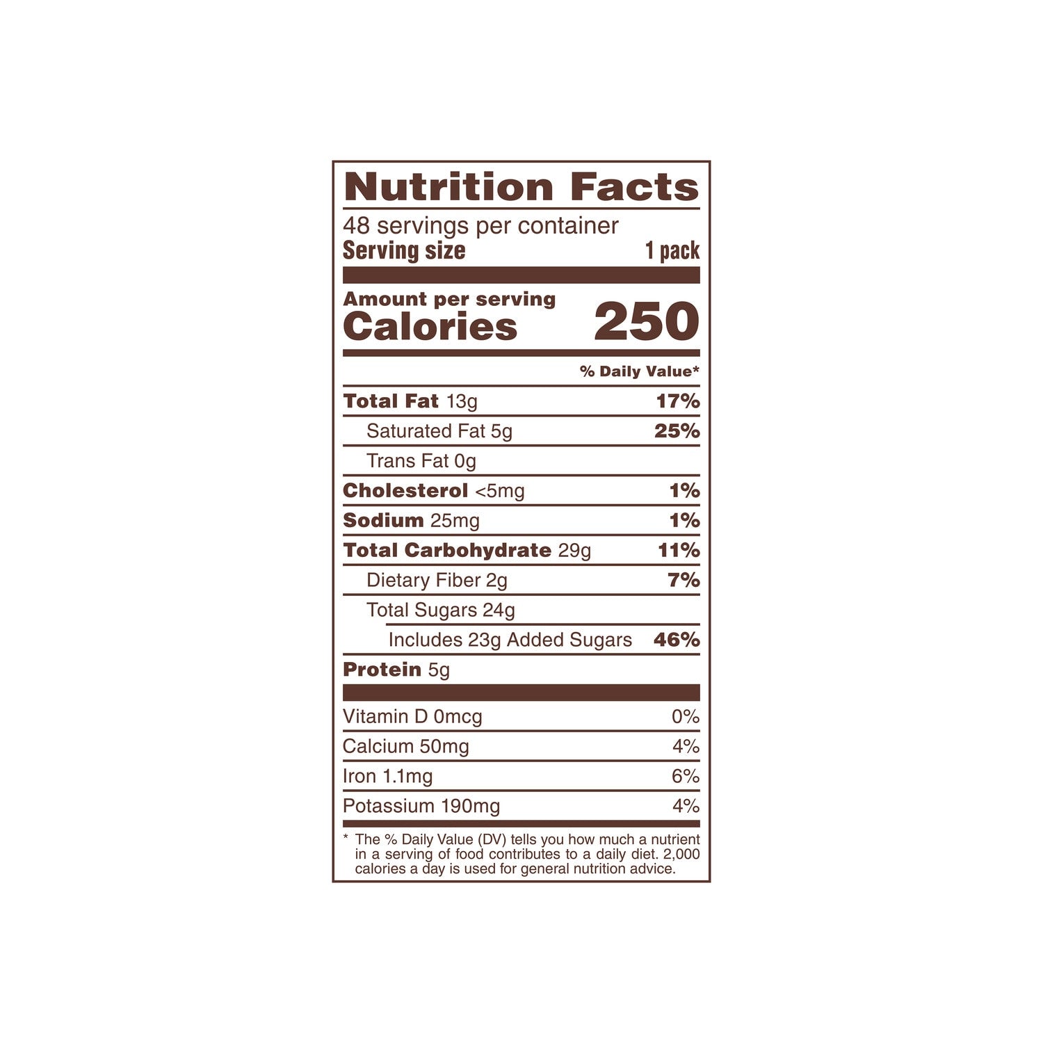 M&amp;M Peanut Chocolate Candies, 48-pc Pack.