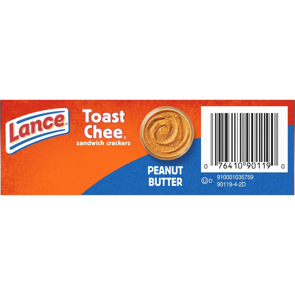 Lance Toast Chee Peanut Butter Sandwich Crackers, 1-ct.
