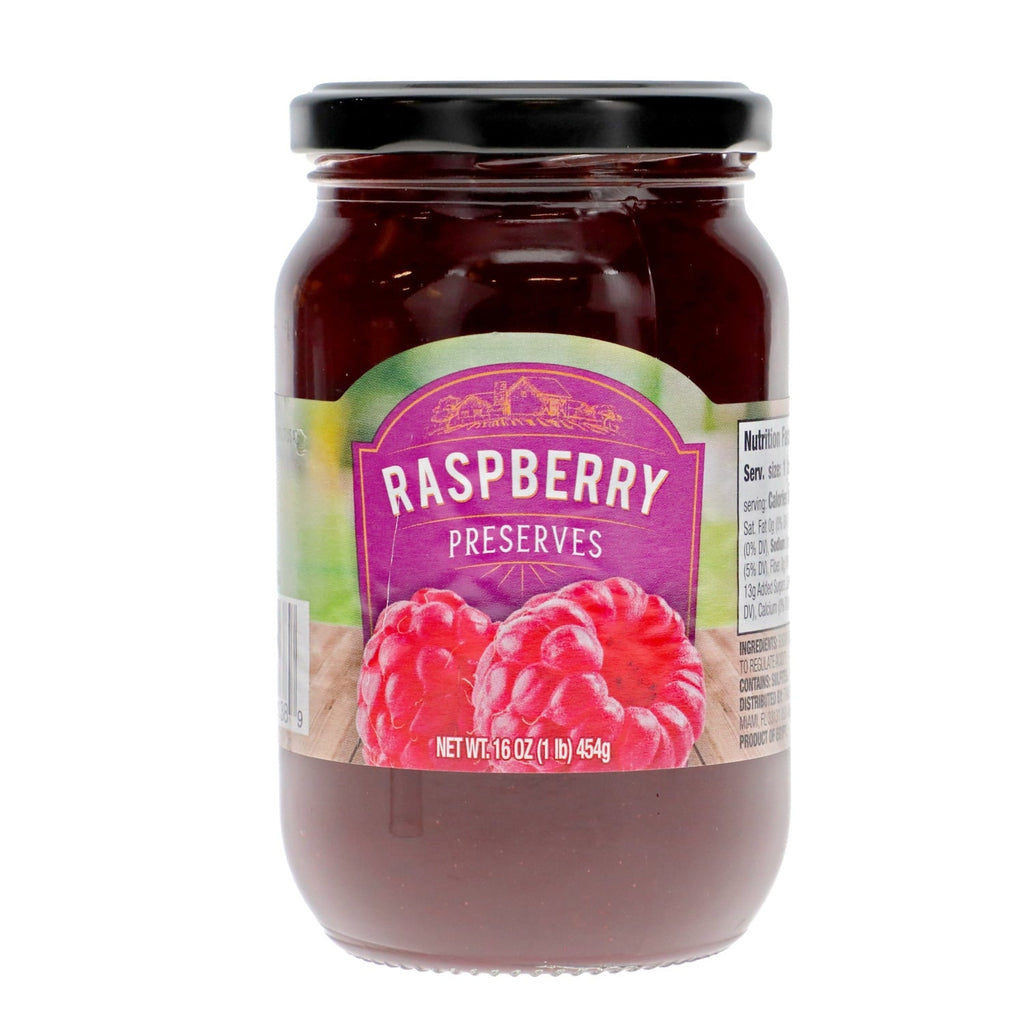 Raspberry Preserves, 16-oz.