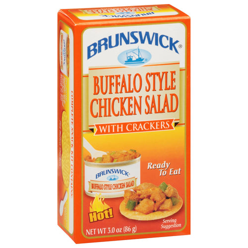 Brunswick Buffalo-Style Chicken Salad With Crackers, 1-ct.