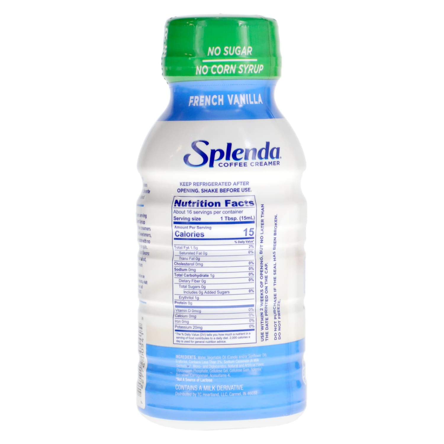Splenda Coffee Creamer - French Vanilla, 8 fl oz.