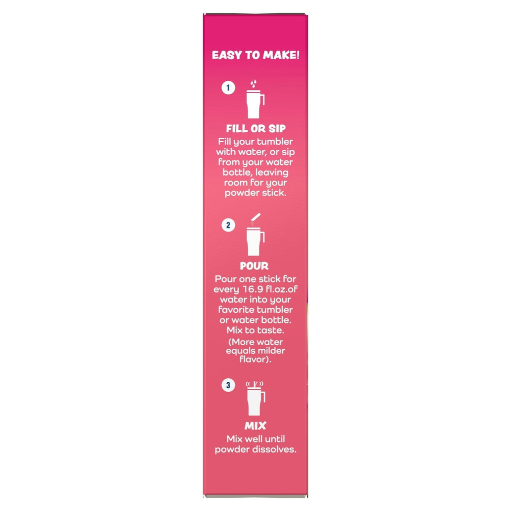 Jolly Rancher Watermelon-flavored Drink Mix, 6-pc Pack.