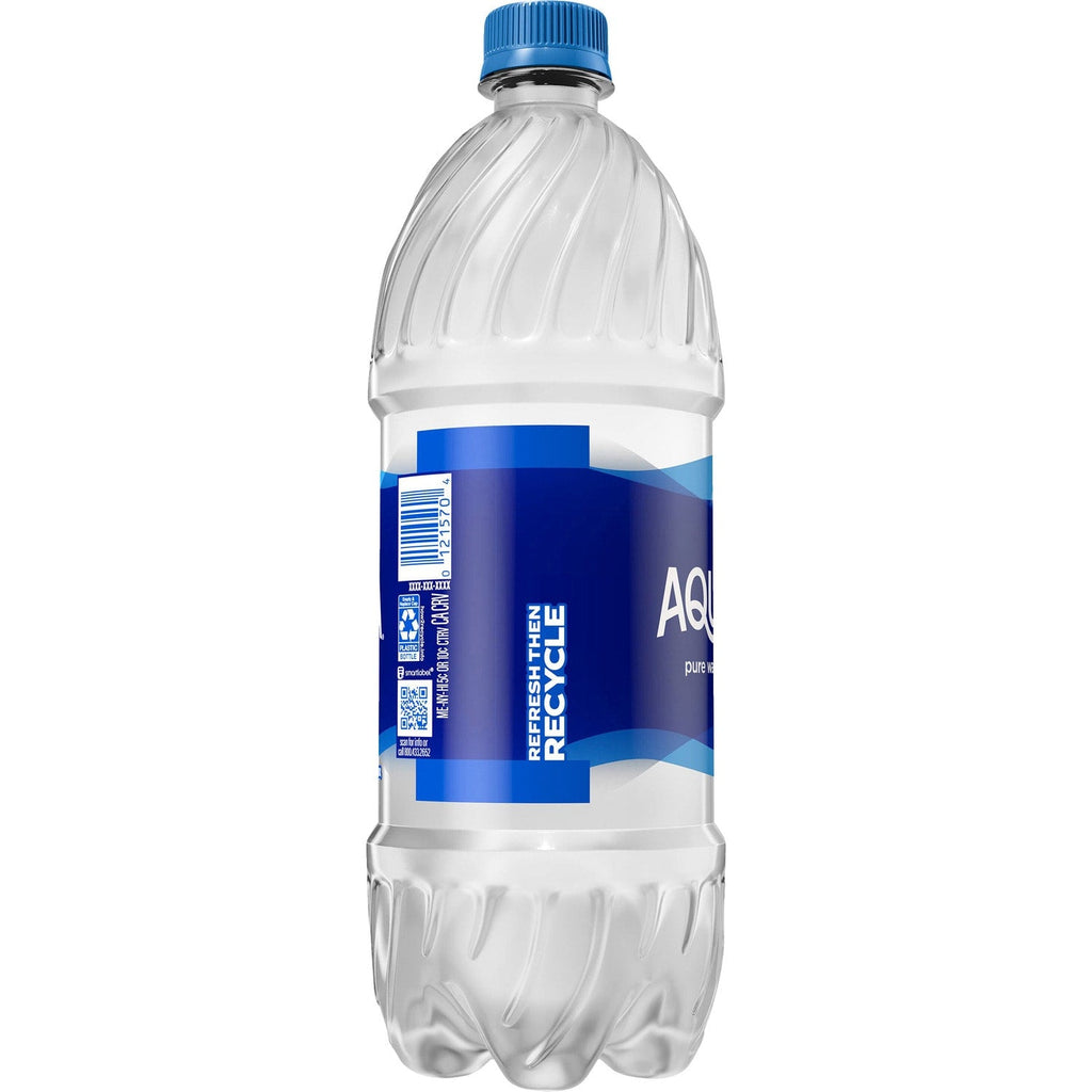 Aquafina Purified Drinking Water 33.8 Fl Oz Bottle