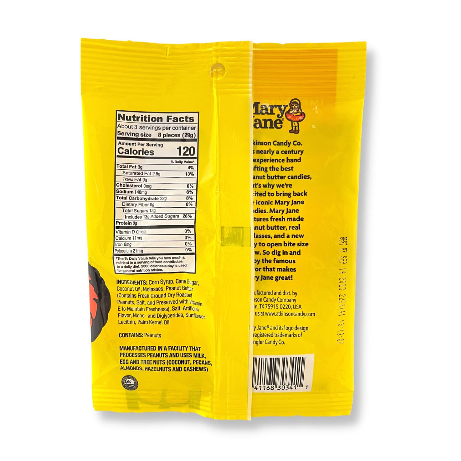 Mary Jane Molasses &amp; Peanut Butter Candy, 1-ct.