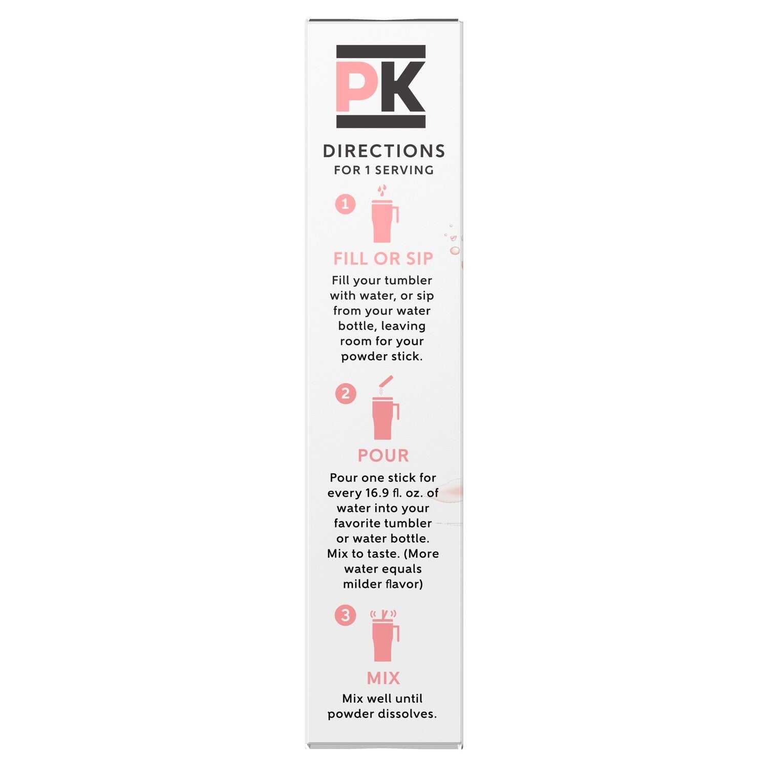 Pure Kick Arctic Wave Cherry-flavored Hydrate Drink Mix, 6-pc Pack.