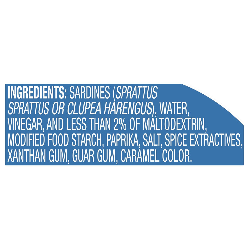 Chicken of the Sea Sardines in Hot Sauce, 3.75 oz.